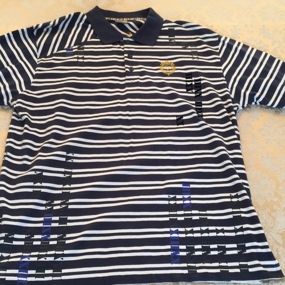 Nike vintage striped Lebron James polo NWOT - Picture 3 of 11